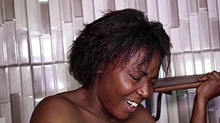 after work lucas black and samantha cameroons meet in the neighbors kitchen for a steamy fuck