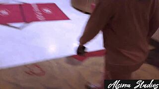 fucked best friends mom bent over in secret room!