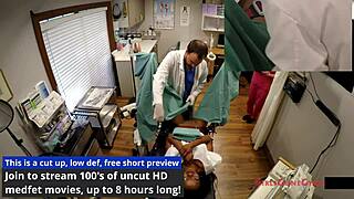 ebony student hottie nikki stars gyno exam caught on spy cam by doctor tampa girlsgonegyno tampa university physical reup