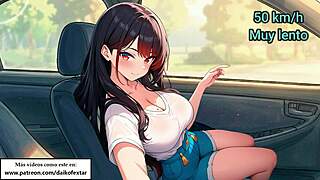 joi en español mientras conduces en un videojuego sé una mano conduce y la otra para pajearte