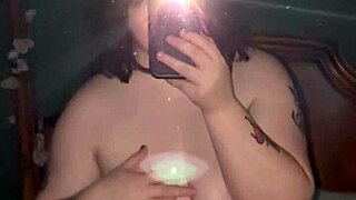 chubby goth teasing