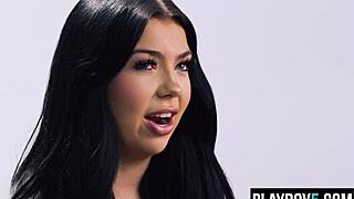 australian teen holly day fingers her pussy to orgasm after casting interview
