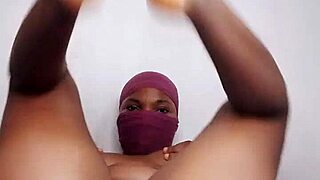 Stepmom masturbating alone at home