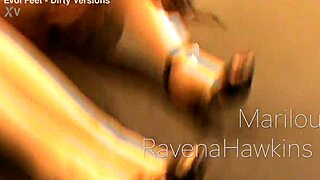 mistress ravena and marilou foot worship session