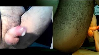 Cumpilation with dildo in my ass feels good