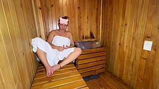 stranger fucks me hard inside sauna