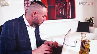 Porn scout interviews anal model candidate
