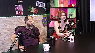 Reh Queen and Kstro swinging with Tifany Rocha in sheer red lingerie 😍