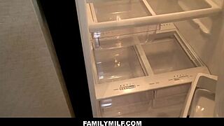 Stepmom With Big Tits Gets Fucked Hard By Stepson On Couch