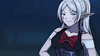 Frieren anime 2d compilation - the best hot animations