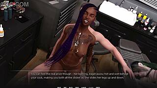 taboo university black college girl gets fucked at tattoo parlor
