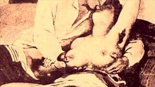 Vintage erotic drawings from antique collection