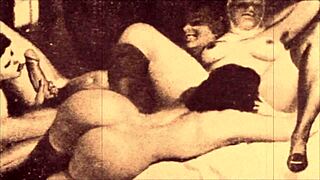 Vintage erotic drawings from antique collection