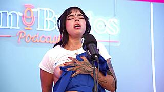 Luadyet the naughtiest tattooed girl masturbating while she tells us