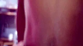 Skinny Black Girl Rides Small Cock
