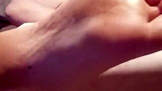 White Underwear Barefooted Fetish Content