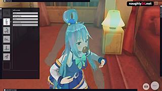 konosuba hentai aqua gets her ass fucked