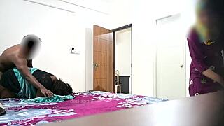 Fucking wife infront of maid