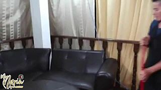 Me Cogé A Un Rico Mesero Cuando Yo Estaba Bailando Para El Bar De Caballeros