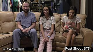 alexandria wu cums on the clock