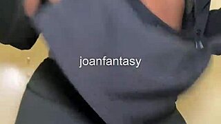 Joanfantasy - Solo Lunch Break Masturbation In A Washroom