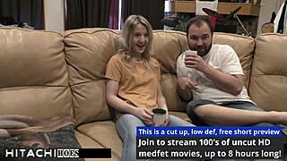 freshman gets mandatory hitachi orgasm from doctor tampa