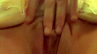 Italian Horny Milf Shows Pussy Close Up