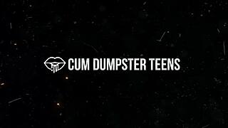 california teen gets face fucked and pussy destroyed for facial