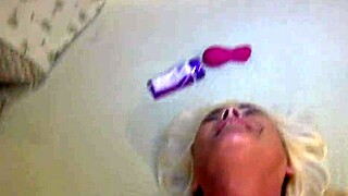Ms paris gets cum on shaved pussy