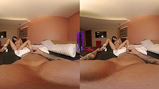 Purityvr stripper diares first time striptease
