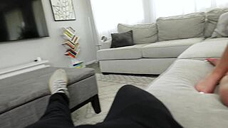best friend plays truth or dare with selina bentz in dorm 😏 she rides his big cock