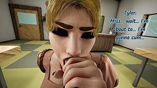 Milf Gives Forbidden Lesson With Blowjob And Missionary Sex