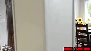 ebony teen 18+ gets face fucked then pussy pounded by old man