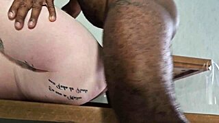 bbw brazilian rides big black cock in her favorite position