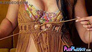 big ass teen 18+ malaya mikos hot striptease after passion posing in lingerie