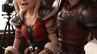Astrid Hofferson Films First Sex Video With Hiccup