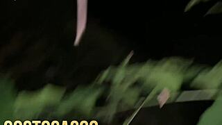 Exploring Rio De Janeiro Trail At Night Almost Caught Flashing