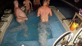 Hottub Orgy Lola Maverick Deliah Grace Nikki Zee