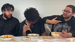 three hot amateurs get railed hardcore