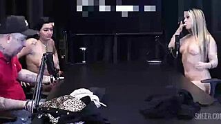 fuderam no studio do topcast ao vivo melody e monica lima cheias de tesao fodem com o negao pauzudo ex da urach