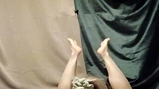 french slave degrades herself with belt and piss