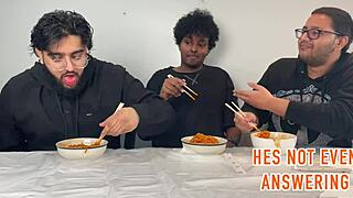 three hot amateurs get railed hardcore
