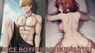 m4f your nice boyfriend ruins you erotic audio asmr