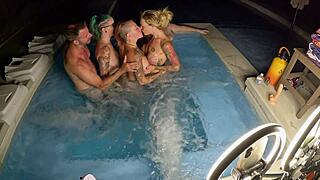 Hottub Orgy Lola Maverick Deliah Grace Nikki Zee