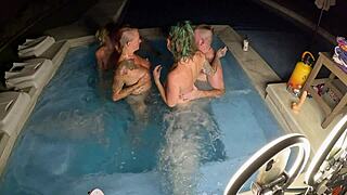 Hottub Orgy Lola Maverick Deliah Grace Nikki Zee