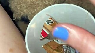Cappuccino coffee&twix chocolate in my 18-years-old virgin pink tight pussy-kinky food fetish long porn-girl masturbate&moan-best saudi amateur-arabian snowwhite-los angeles-wants bbc usa