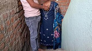 bengali girl having fun with friends village couple romance outdoor squeezing boobs kissing