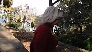 smoking pantyhose slut fetishes in public exhibition
