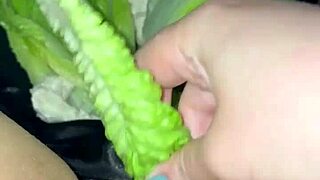 Chicken and vegetables in my virgin teen 18+ beautiful 18year old wet sexy pussy