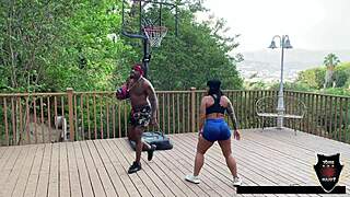Rome Major And Monica Santhiago Horny Curvy Milf Court Doggy Cumshot